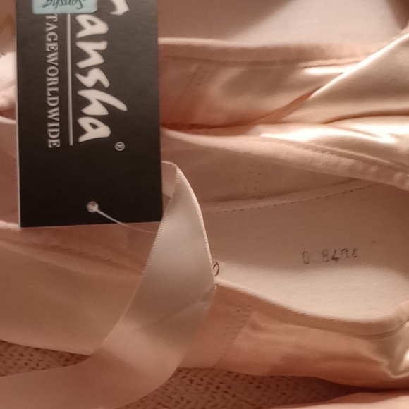 Ballet Toe Pointe Shoes Sansha Infanta OOP XXL - Picture 3 of 5